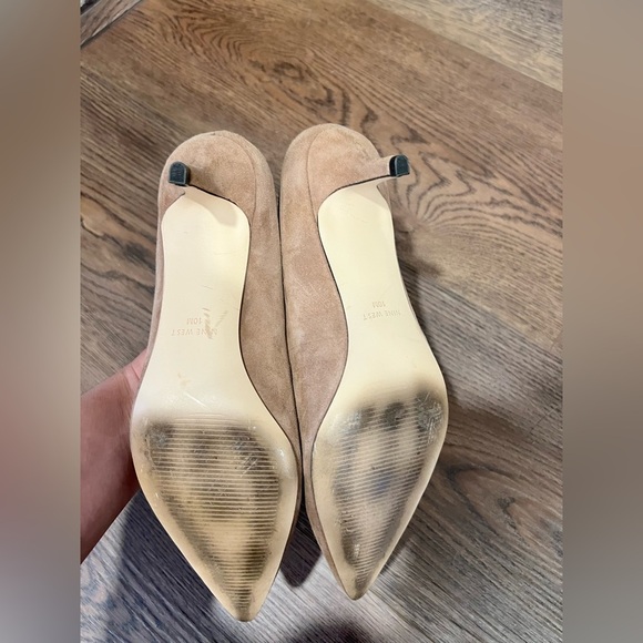 Nine West Suede Kitten Heels Size 10M - Picture 3 of 11